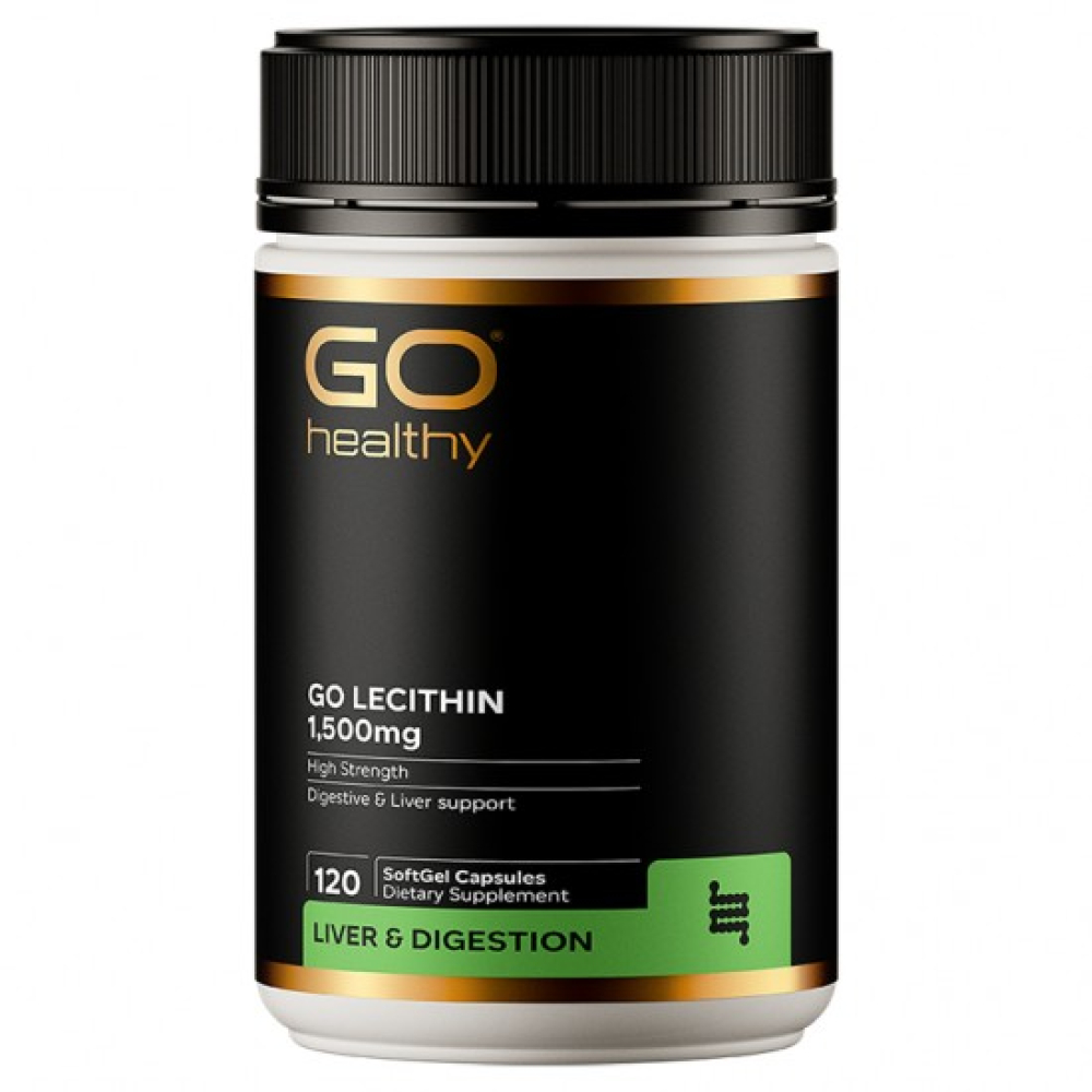 Gohealthy 高之源 卵磷脂1500mg 120粒 Gohealthy Lecithin 1500mg High Strength 120c