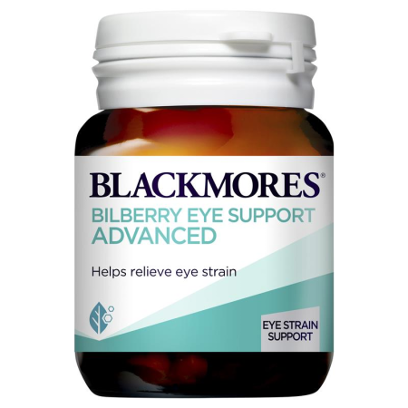 Blackmores 蓝莓越橘护眼片 30片 (Bilberry Eye Support Advanced)